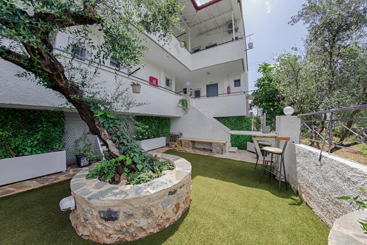 Irida Holiday Apartments Stoúpa Buitenkant foto